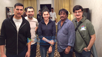 On The Sets Of The Film Naam Shabana
