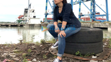 On The Sets Of The Movie Naam Shabana