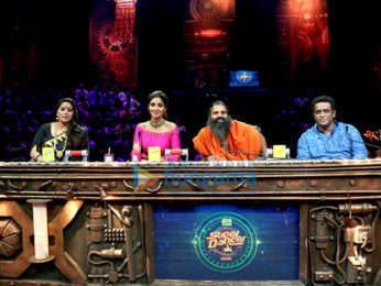Baba Ramdev shows his dance skills on the sets of Super Dancer