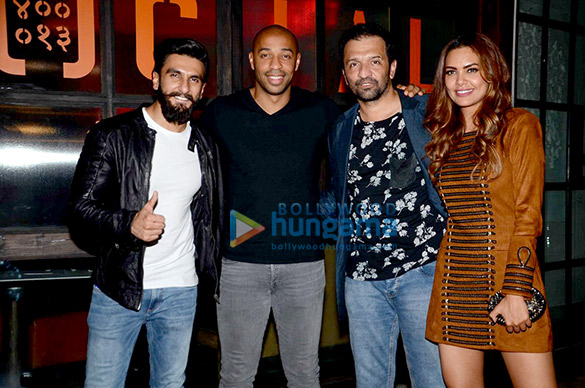 Ranveer Singh, Thierry Henry, Esha Gupta and Dia Mirza grace the Puma bash Ranveer Singh, Thierry Henry, Esha Gupta and Dia Mirza grace the Puma bash