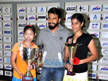 Ranveer Singh graces JSW Squash Circuit 2016 championship finale