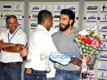 Ranveer Singh graces JSW Squash Circuit 2016 championship finale