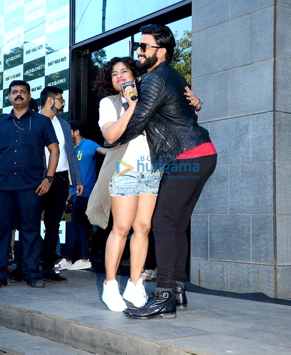 Ranveer Singh at the launch of Jack & Jones’ new campaign Ranveer Singh at the launch of Jack & Jones’ new campaign