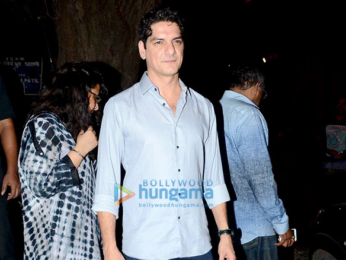 Sanjay Dutt, Suniel Shetty and Abhishek Kapoor snapped post dinner at The Korner House