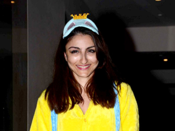 Soha Ali Khan attends a pyjama birthday bash with close friends