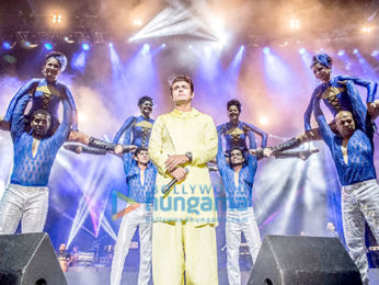 Sonu Nigam performs while on his US and Canada tour