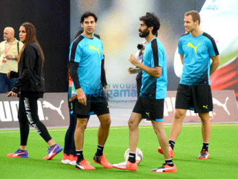 Thierry Henry, Dino Morea, Neha Dhupia, Harshvardhan Kapoor grace friendly football match by Puma
