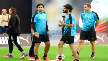 Thierry Henry, Dino Morea, Neha Dhupia, Harshvardhan Kapoor grace friendly football match by Puma