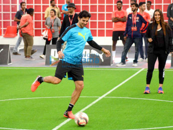 Thierry Henry, Dino Morea, Neha Dhupia, Harshvardhan Kapoor grace friendly football match by Puma