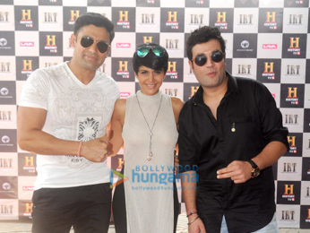 Varun Sharma, Mandira Bedi and Sangram Singh grace History channel's event for the show Ice Road Truckers