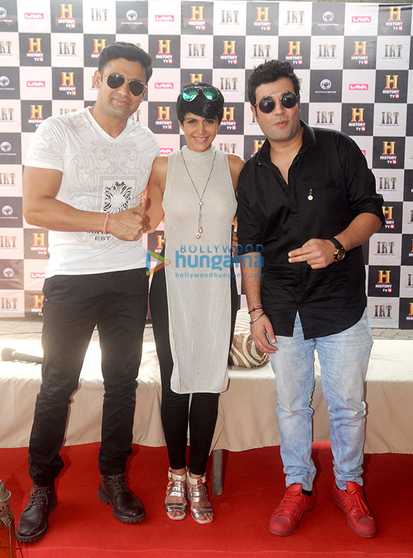 Varun Sharma, Mandira Bedi and Sangram Singh grace History channel’s event for the show Ice Road Truckers Varun Sharma, Mandira Bedi and Sangram Singh grace History channel’s event for the show Ice Road Truckers