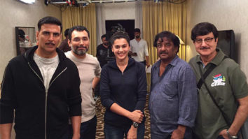 On the Sets: Akshay Kumar and Tapsee shoot for Naam Shabana