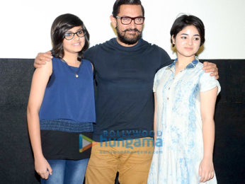 Aamir Khan at the song launch of 'Haanikaarak Bapu' from 'Dangal'