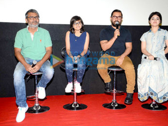 Aamir Khan at the song launch of 'Haanikaarak Bapu' from 'Dangal'
