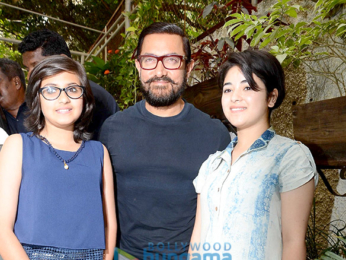 Aamir Khan at the song launch of 'Haanikaarak Bapu' from 'Dangal'