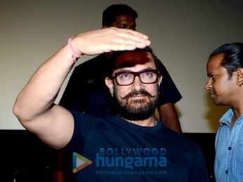 Aamir Khan at the song launch of 'Haanikaarak Bapu' from 'Dangal'