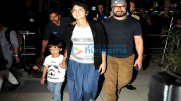 Aamir Khan & family returns from holidays in North East India
