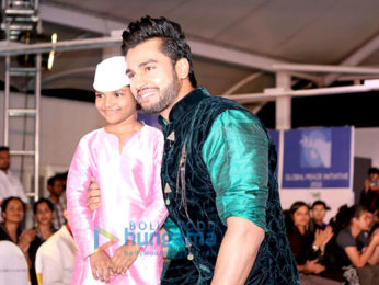 Celebs walk the ramp at the 'Global Peace Initiative'