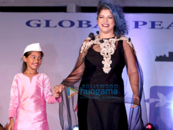 Celebs walk the ramp at the 'Global Peace Initiative'