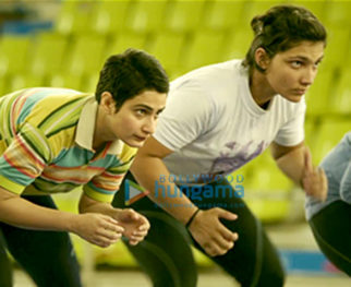Movie Still From The Film Dangal