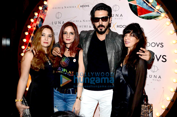 Koovs bash with designers Gauri and Nainika Koovs bash with designers Gauri and Nainika