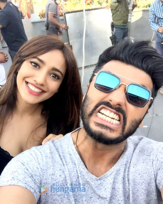 On The Sets Of The Film Mubarakan