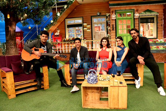 Promotion of ‘Rock On!! 2’ on the sets of ‘The Kapil Sharma Show’ Promotion of ‘Rock On!! 2’ on the sets of ‘The Kapil Sharma Show’