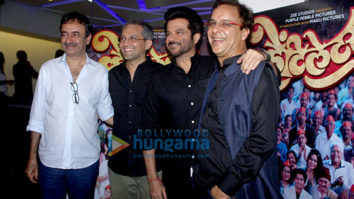 Rajkumar Hirani & Vidhu Vinod Chopra snapped at the screening of Ventilator