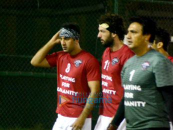 Ranbir Kapoor & others snapped at a charity football match