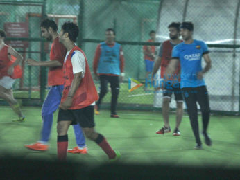 Ranbir Kapoor snapped during football practice