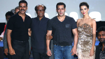 Salman Khan gate-crashes Robot 2.0 event to meet Rajinikanth