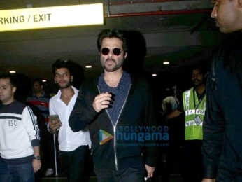 Sridevi, Anil Kapoor & Nagma snapped at the airport