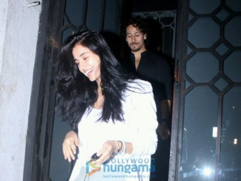 Tiger Shroff & Disha Patani snapped post dinner at The Korner House