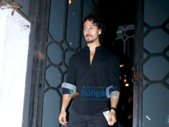 Tiger Shroff & Disha Patani snapped post dinner at The Korner House