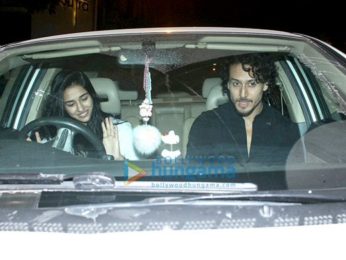 Tiger Shroff & Disha Patani snapped post dinner at The Korner House