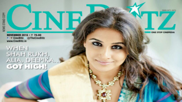 Vidya Balan On The Cover Of Cine Blitz,Nov 2016