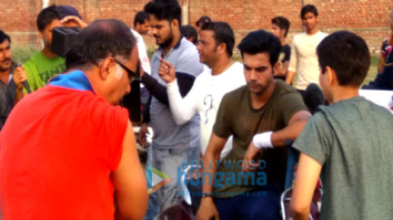 On The Sets Of The Film Behen Hogi Teri