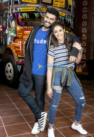 On The Sets Of The Movie Mubarakan