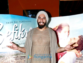 Ranveer Singh promotes his film 'Befikre' at PVR (Andheri)