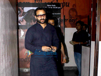 Saif Ali Khan snapped post watching 'Dangal' at PVR