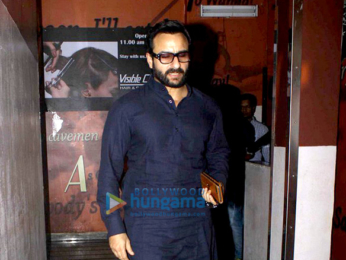 Saif Ali Khan snapped post watching 'Dangal' at PVR
