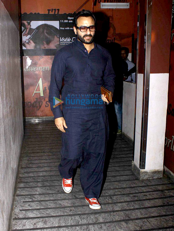 Saif Ali Khan snapped post watching ‘Dangal’ at PVR Saif Ali Khan snapped post watching ‘Dangal’ at PVR