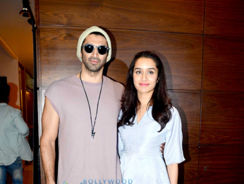 Shraddha Kapoor and Aditya Roy Kapur snapped at ‘Ok Jaanu’s promotions