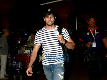 Sidharth Malhotra departs to shoot Reload in Bangkok