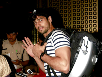 Sidharth Malhotra departs to shoot Reload in Bangkok