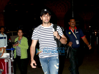 Sidharth Malhotra departs to shoot Reload in Bangkok