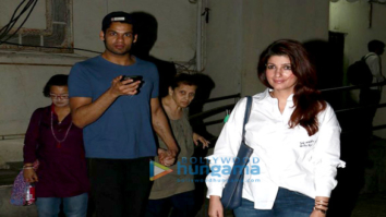 Twinkle Khanna snapped at PVR Juhu post a movie screening