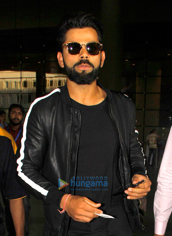 Virat Kohli, Shriya Saran and others snapped at the airport Virat Kohli, Shriya Saran and others snapped at the airport