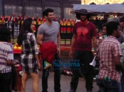 On The Sets Of The Film Ok Jaanu