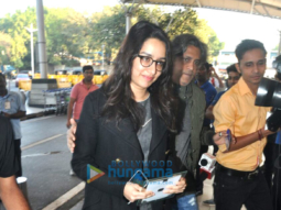Aditya Roy Kapur and Shraddha Kapoor depart to promote Ok Jaanu in Chandigarh Aditya Roy Kapur and Shraddha Kapoor depart to promote Ok Jaanu in Chandigarh